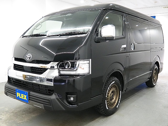 【新車/MCハイエース/ワゴンGL/4WD/スタンダード配列】純正フリップダウンモニター【全国納車可能】