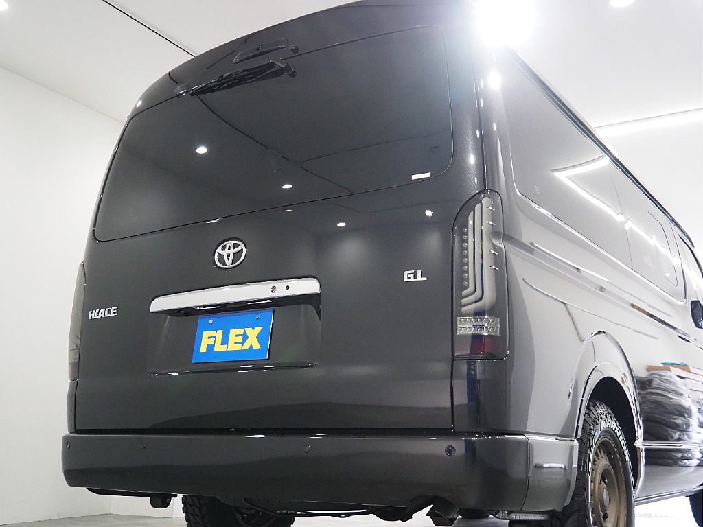 【新車/MCハイエース/ワゴンGL/4WD/スタンダード配列】純正フリップダウンモニター【全国納車可能】