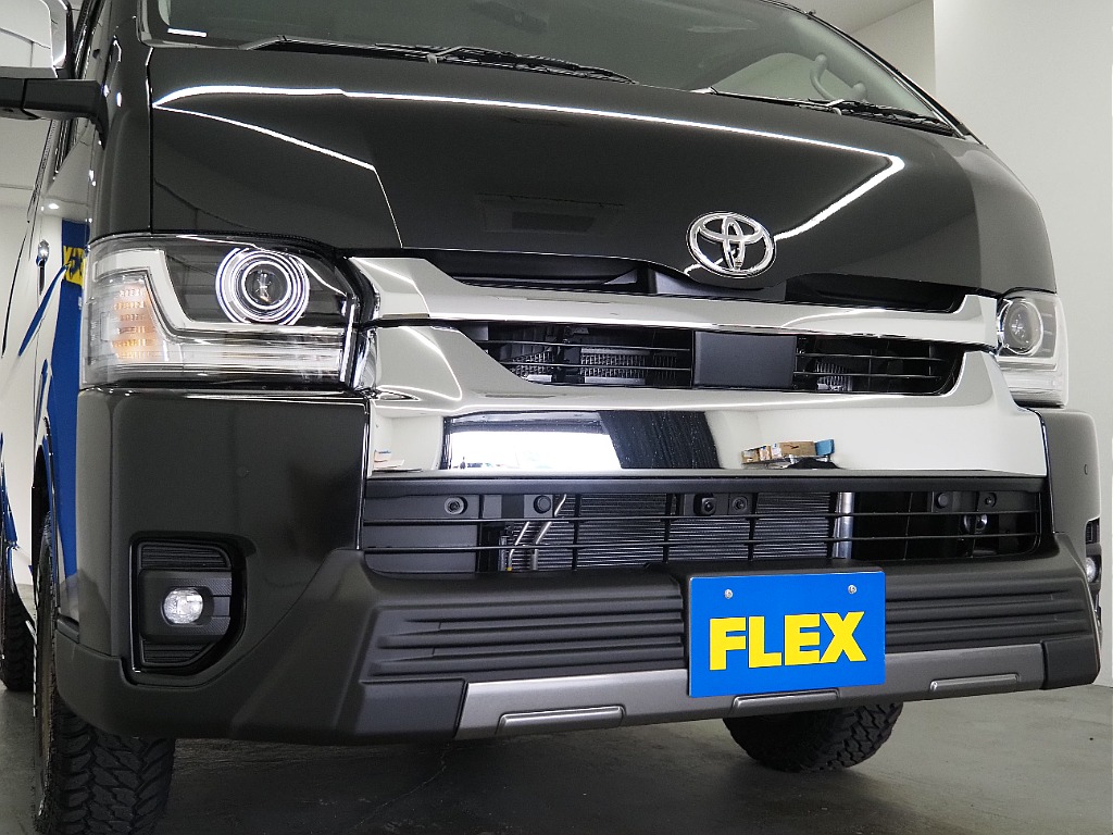 【新車/MCハイエース/ワゴンGL/4WD/スタンダード配列】純正フリップダウンモニター【全国納車可能】