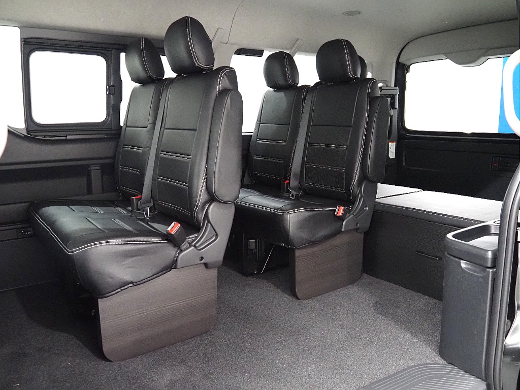 【新車/MCハイエース/ワゴンGL/4WD/スタンダード配列】純正フリップダウンモニター【全国納車可能】