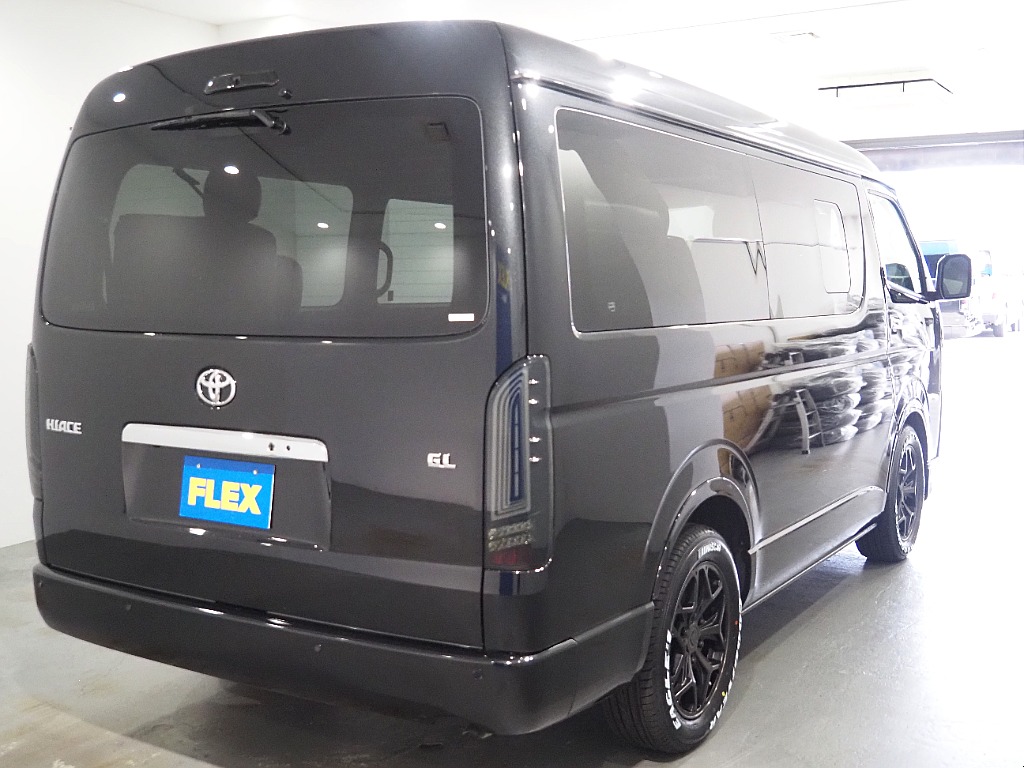 【新車/9型/MCハイエースワゴンGL/オリジナル内装架装Ver1】フローリング施工済み♪【全国納車可能】