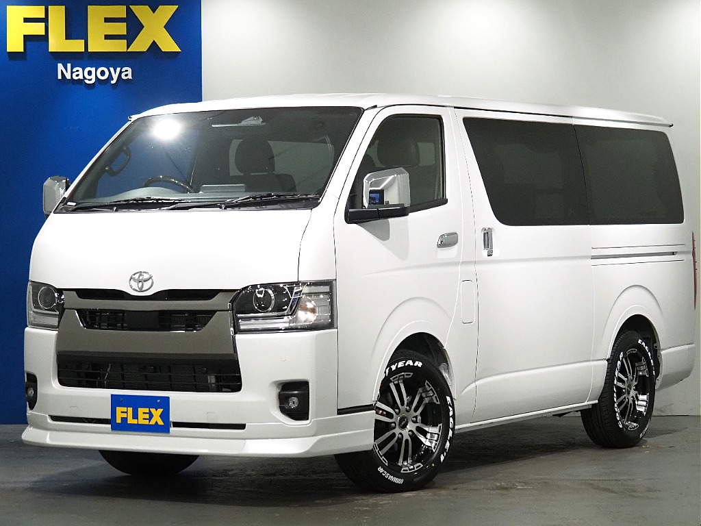 【新車/MCハイエース/ディーゼル/2WD/DARKPRIMEⅡ】パワースライドドア装着【全国納車可能】