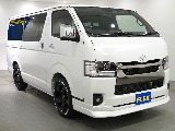 【新車/ハイエースバン/ディーゼル2WD/小窓付き両側手動ドア/DARKPRIME】ハイエース名古屋店在庫車両【全国納車可能】