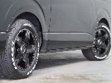 【新車/ハイエースバン/ディーゼル2WD/小窓付き両側手動ドア/DARKPRIMEⅡ】ハイエース名古屋店在庫車両【全国納車可能】