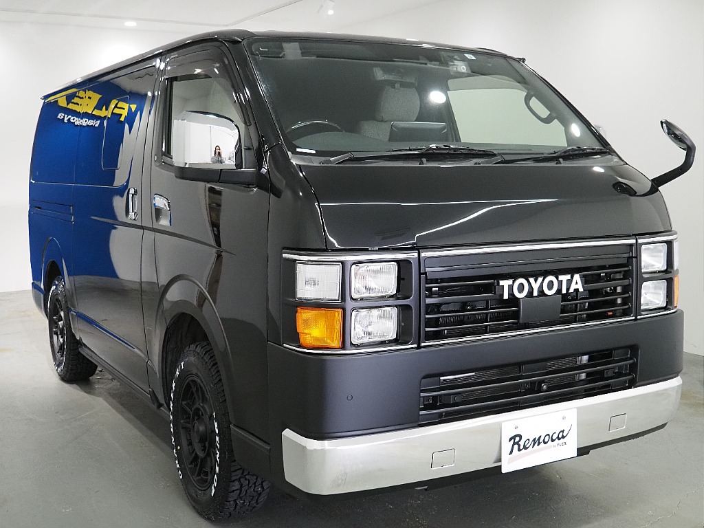 【Renoca　CoastLines/R4年式/ハイエースバン/ディーゼル4WD】大人気角目4灯をインストール♪【全国納車可能】