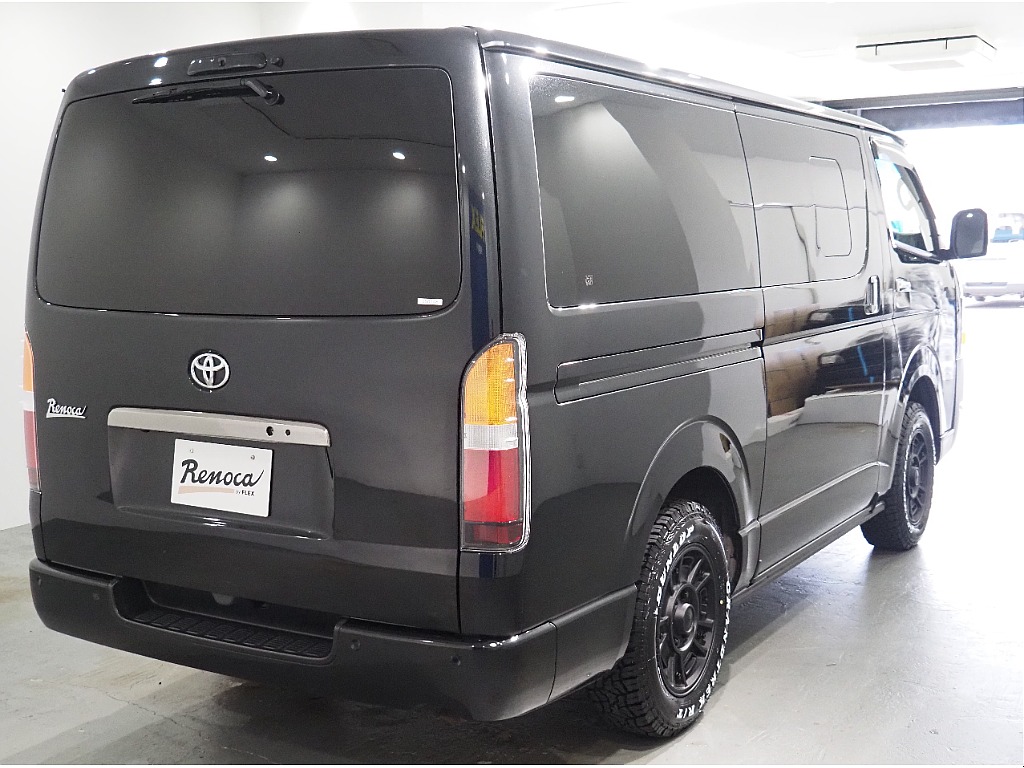 【Renoca　CoastLines/R4年式/ハイエースバン/ディーゼル4WD】大人気角目4灯をインストール♪【全国納車可能】