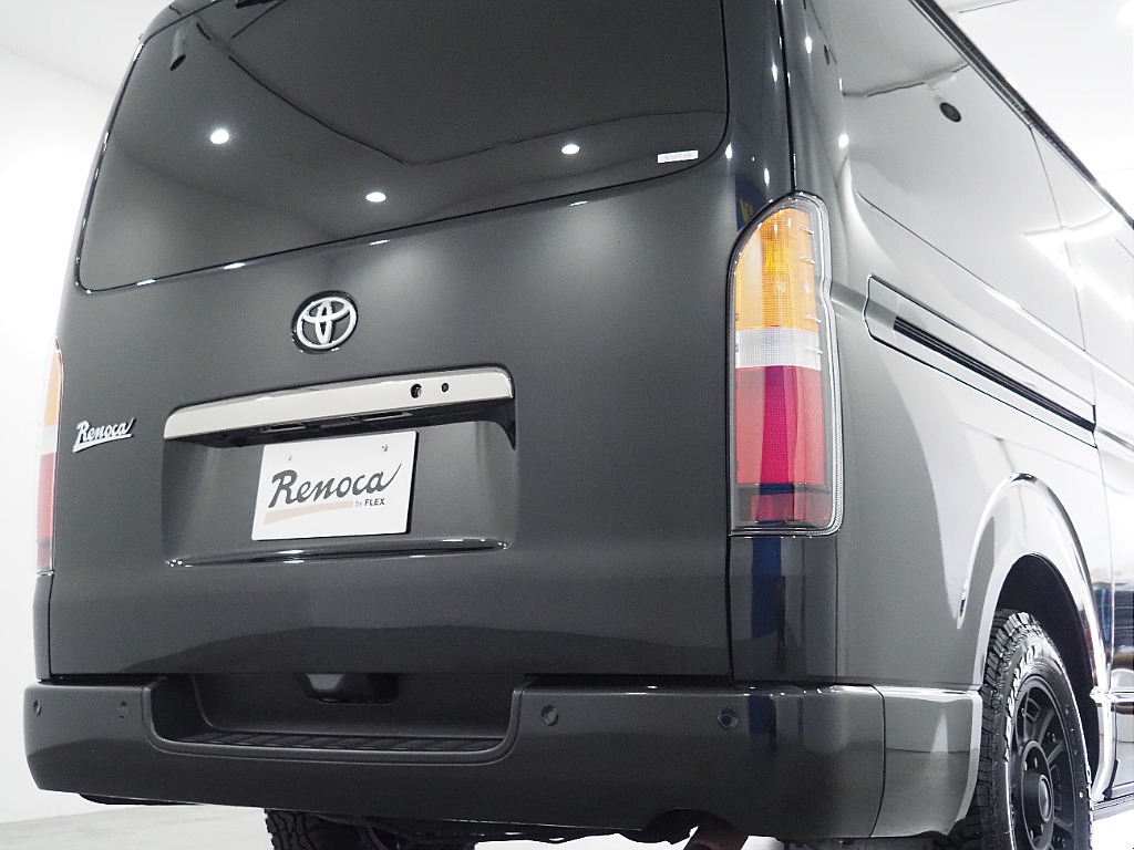 【Renoca　CoastLines/R4年式/ハイエースバン/ディーゼル4WD】大人気角目4灯をインストール♪【全国納車可能】