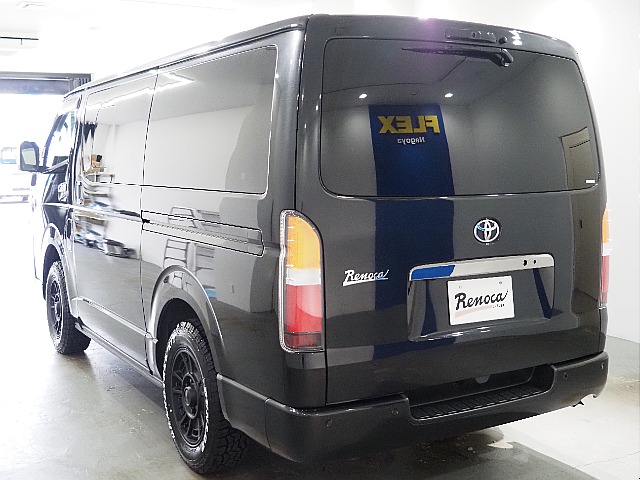 【Renoca　CoastLines/R4年式/ハイエースバン/ディーゼル4WD】大人気角目4灯をインストール♪【全国納車可能】