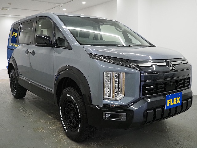 【新車/MCチェンジモデルデリカ/ディーゼル/4WD】新色車両をベースにリフトアップカスタム♪【全国納車可能】