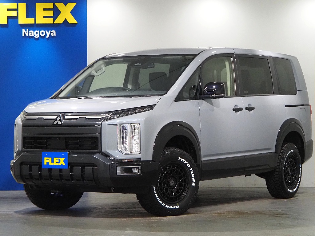 【新車/MCチェンジモデルデリカ/ディーゼル/4WD】新色車両をベースにリフトアップカスタム♪【全国納車可能】