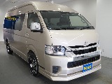 【9型/新型ハイエース/グランドキャビン/ガソリン2WD】10名乗車！FLEXカスタム充実♪【全国納車可能】