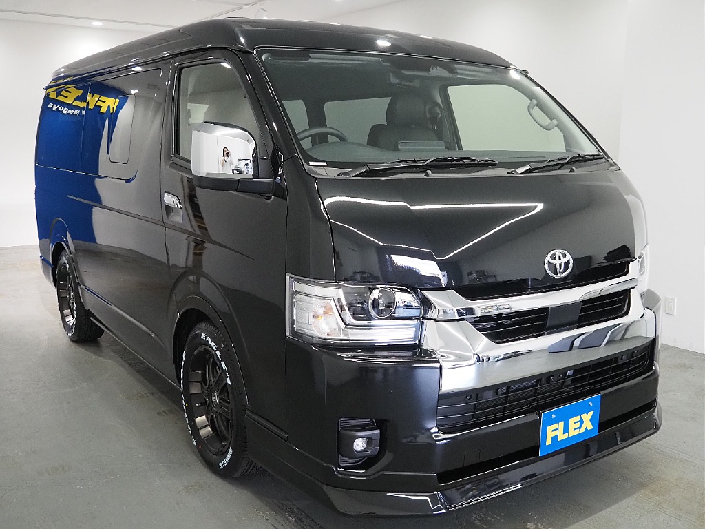 【新車/ハイエースワゴンGL/オリジナル内装架装Ver1】フローリング施工【全国納車可能】
