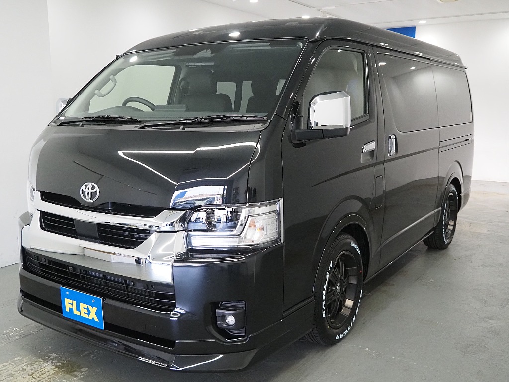 【新車/ハイエースワゴンGL/オリジナル内装架装Ver1】フローリング施工【全国納車可能】
