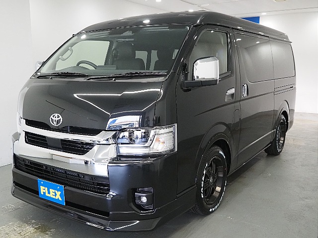 【新車/ハイエースワゴンGL/オリジナル内装架装Ver1】フローリング施工【全国納車可能】