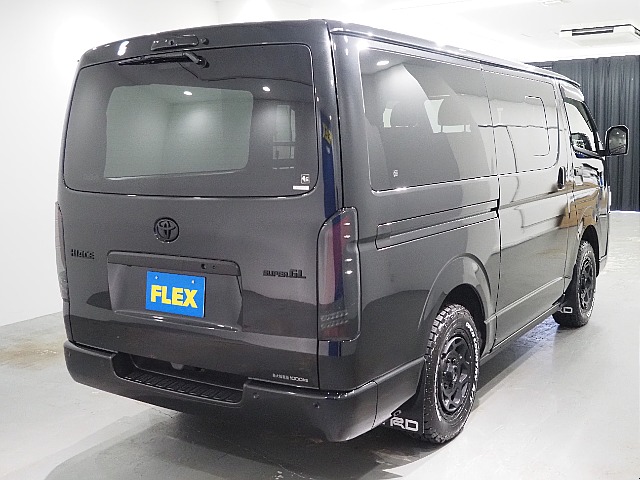 【R6年式/ハイエースバン/DARKPRIMEⅡ/ディーゼル4WD】オフロード×BLACKEDITION【全国納車可能】