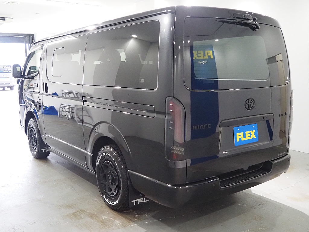 【R6年式/ハイエースバン/DARKPRIMEⅡ/ディーゼル4WD】オフロード×BLACKEDITION【全国納車可能】