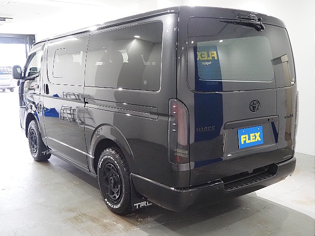 【R6年式/ハイエースバン/DARKPRIMEⅡ/ディーゼル4WD】オフロード×BLACKEDITION【全国納車可能】