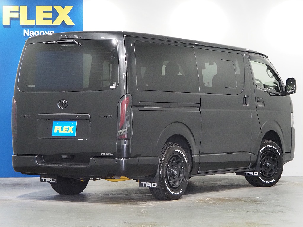 【R6年式/ハイエースバン/DARKPRIMEⅡ/ディーゼル4WD】オフロード×BLACKEDITION【全国納車可能】