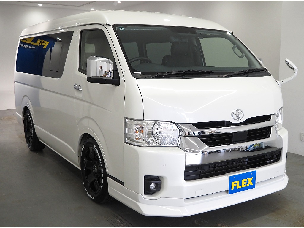【R3年式/ハイエースワゴンGL/新設内装架装necross/ワゴンGL2WD】フルフラットアレンジ【全国納車可能】