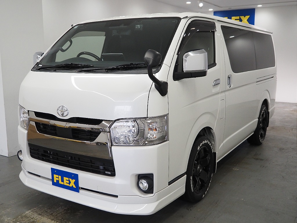 【Ｒ2年式/ハイエースバン/ＤＡＲＫＰＲＩＭＥⅡ/ガソリン2.0Ｌ】嬉しいパワースライドドア有【全国納車可能】