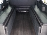 【新車ハイエースバン/DARKPRIMEⅡ/Ver4ベッドキッド×エレコ】フローリング施工♪【全国納車可能】