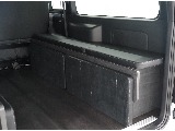 【新車ハイエースバン/DARKPRIMEⅡ/Ver4ベッドキッド×エレコ】フローリング施工♪【全国納車可能】