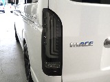 【新車ハイエースバン/DARKPRIMEⅡ/Ver4ベッドキッド×エレコ】フローリング施工♪【全国納車可能】