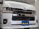 【新車ハイエースバン/DARKPRIMEⅡ/Ver4ベッドキッド×エレコ】フローリング施工♪【全国納車可能】