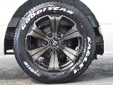 【新車ハイエースバン/DARKPRIMEⅡ/Ver4ベッドキッド×エレコ】フローリング施工♪【全国納車可能】