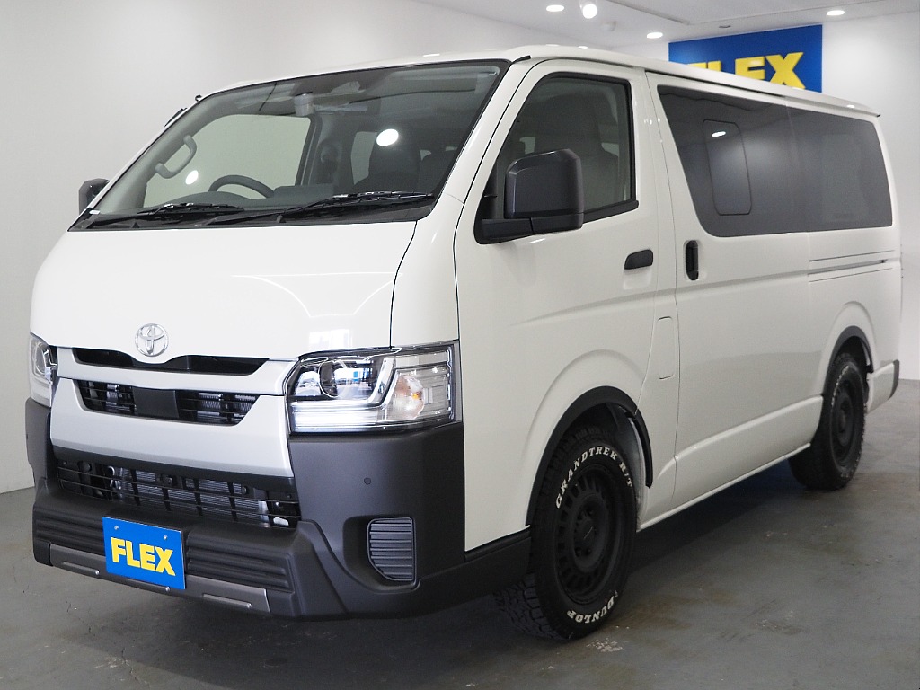 【新車/ハイエースバンDX/ディーゼルターボ2.8L/両側スライドDドア】ベッドキッド装着済み♪