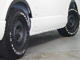 【新車/ハイエースバンDX/ディーゼルターボ2.8L/両側スライドDドア】ベッドキッド装着済み♪