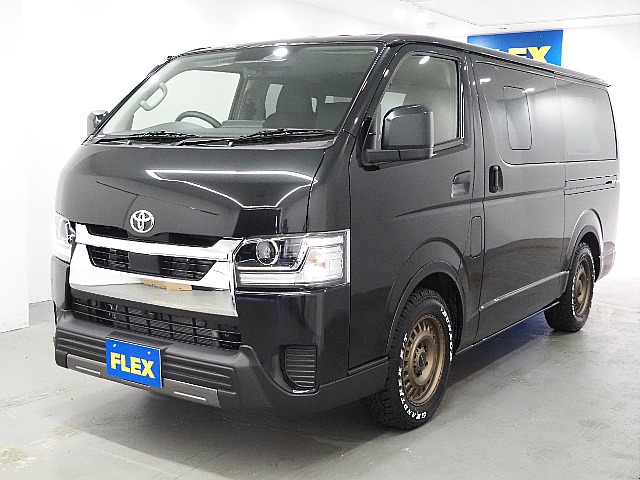 【新車/ハイエースバンDX/GL-パッケージ/ディーゼルターボ2.8L】ベッドキッド装着済み♪【全国納車可能】