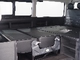 【新車/ハイエースワゴンGL/オリジナル内装架装necross/２WD】フルフラットベッド【全国納車可能】