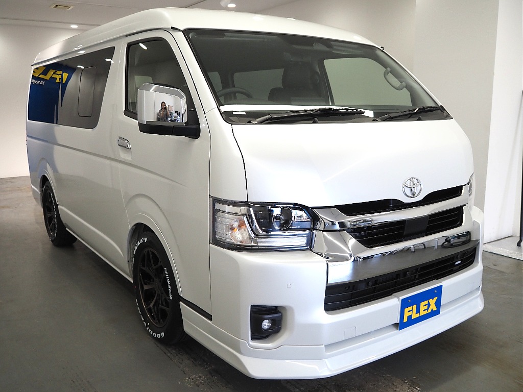 【新車/ハイエースワゴンGL/オリジナル内装架装necross/２WD】フルフラットベッド【全国納車可能】