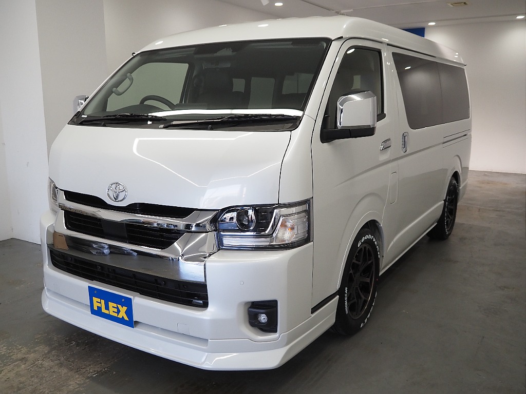 【新車/ハイエースワゴンGL/オリジナル内装架装necross/２WD】フルフラットベッド【全国納車可能】
