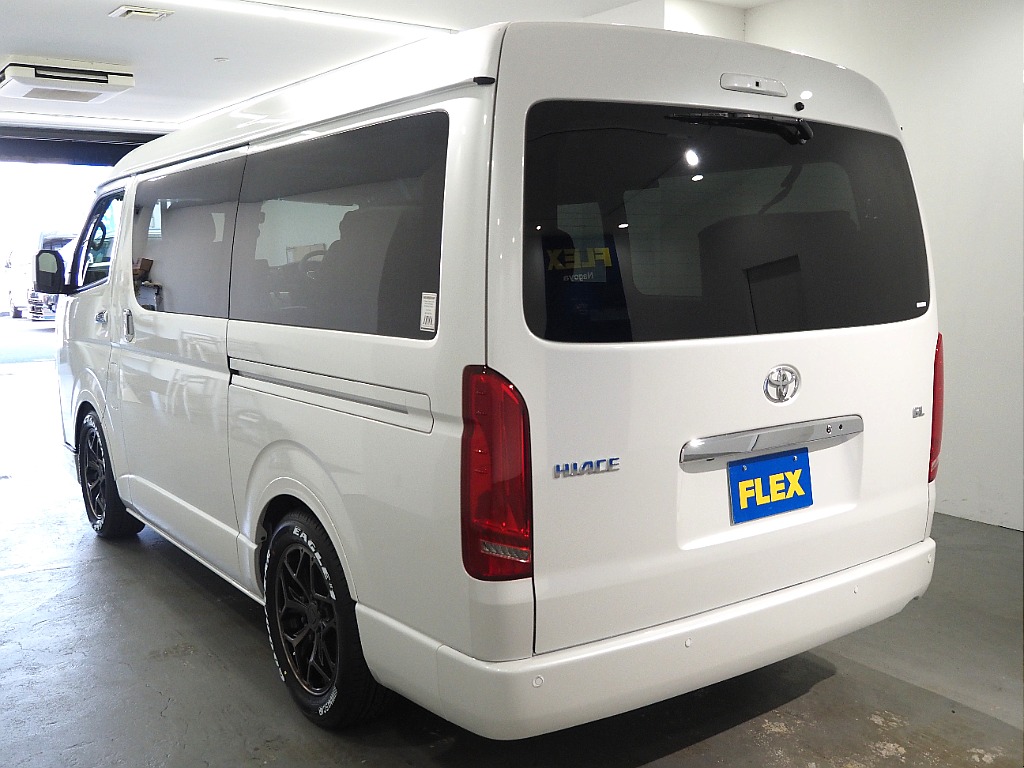 【新車/ハイエースワゴンGL/オリジナル内装架装necross/２WD】フルフラットベッド【全国納車可能】