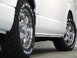 【新車/ハイエースワゴンGL/4WD/スタンダード配列】新作ホイールインストール【全国納車可能】