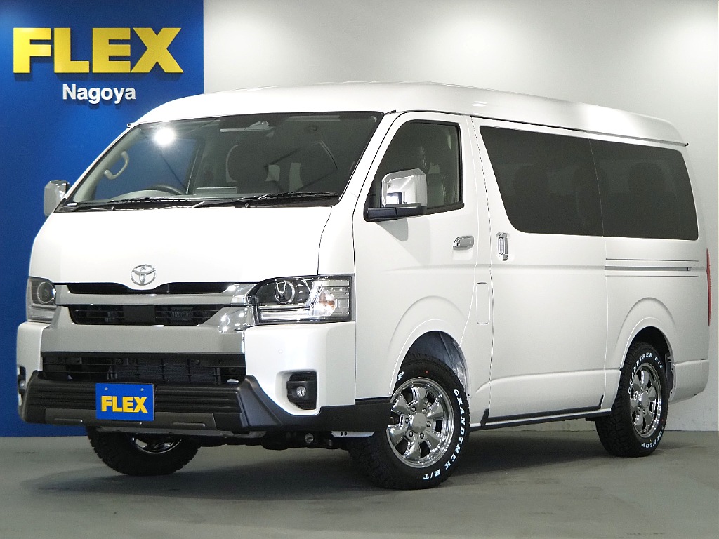 【新車/ハイエースワゴンGL/4WD/スタンダード配列】新作ホイールインストール【全国納車可能】