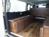【新車/ハイエースバン/アースカラーベージュ/KNOT　RECORDS】Ver4ベッドキッド【全国納車可能】
