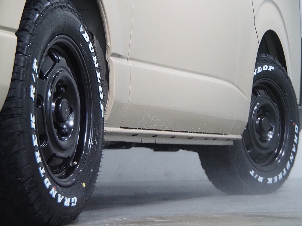 【新車/ハイエースバン/アースカラーベージュ/KNOT　RECORDS】Ver4ベッドキッド【全国納車可能】