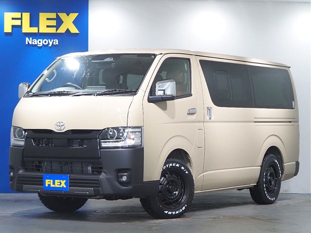 【新車/ハイエースバン/アースカラーベージュ/KNOT　RECORDS】Ver4ベッドキッド【全国納車可能】