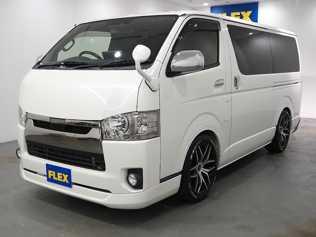 【R1年式/5型/ハイエースバン/DARKPRIMEⅡ/2WD】TSS装着車両♪【全国納車可能】