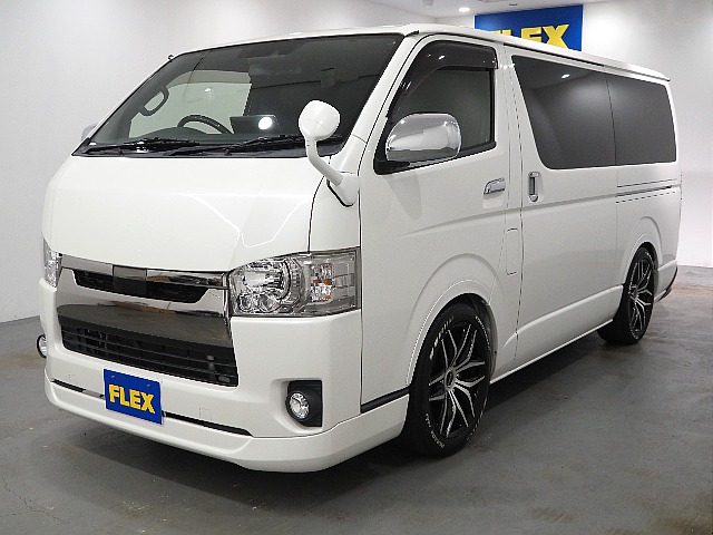 【R1年式/5型/ハイエースバン/DARKPRIMEⅡ/2WD】TSS装着車両♪【全国納車可能】