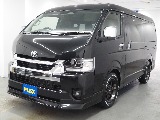 【新車ハイエースワゴンGL/FLEX内装架装Ver1/2WD】収納可能なハーフベッドキッド！【全国納車可能】