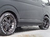 【新車ハイエースワゴンGL/FLEX内装架装Ver1/2WD】収納可能なハーフベッドキッド！【全国納車可能】