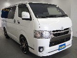 【R3年式/ハイエースバン/ディーゼル2WD/DARKPRIMEⅡ】外装には充実カスタム♪【全国納車可能】