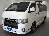 【R3年式/ハイエースバン/ディーゼル2WD/DARKPRIMEⅡ】外装には充実カスタム♪【全国納車可能】
