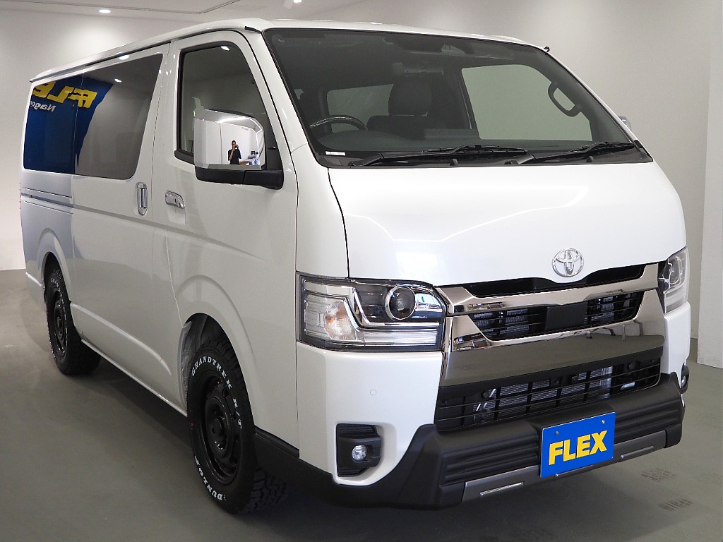 【新車/ハイエースバン/ガソリン2.0L/DARKPRIMEⅡ】オリジナルベッドキッド装着済【全国納車可能】