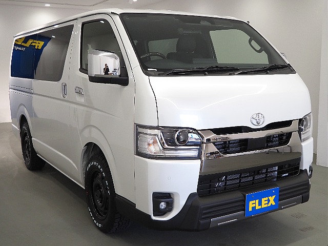【新車/ハイエースバン/ガソリン2.0L/DARKPRIMEⅡ】オリジナルベッドキッド装着済【全国納車可能】