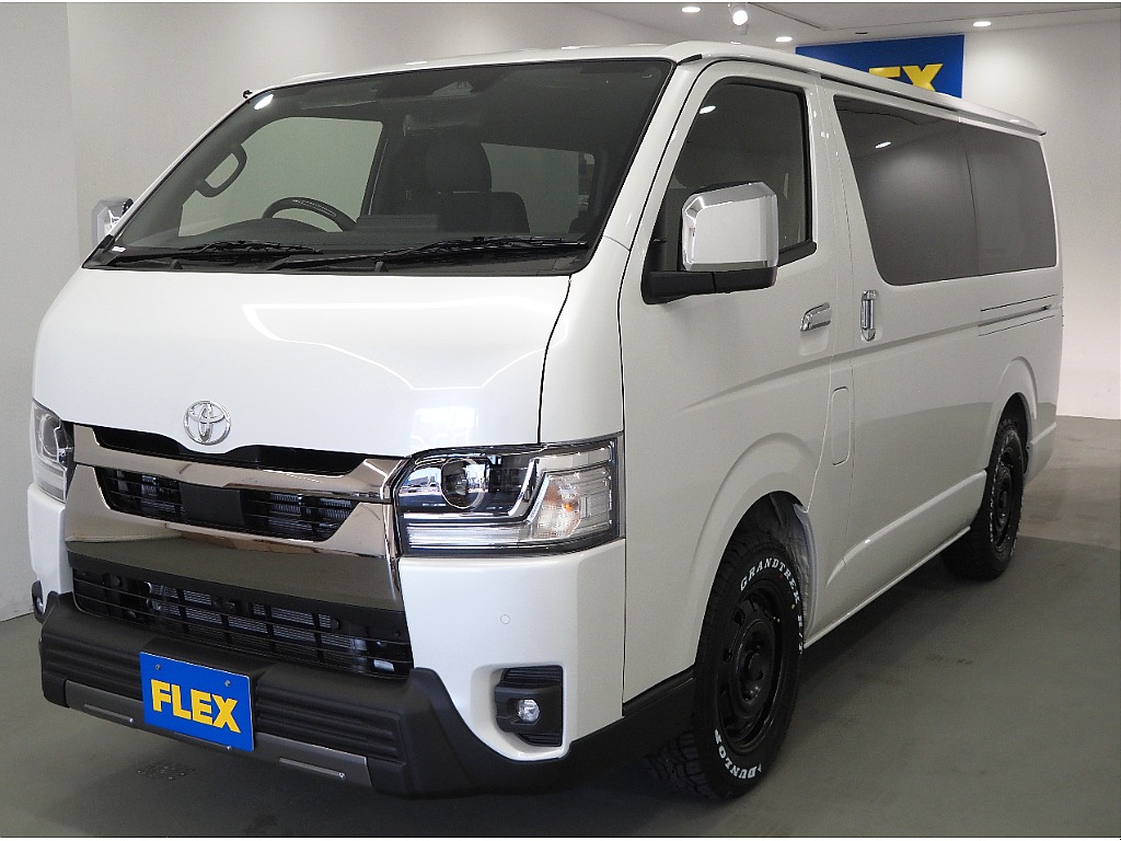 【新車/ハイエースバン/ガソリン2.0L/DARKPRIMEⅡ】オリジナルベッドキッド装着済【全国納車可能】